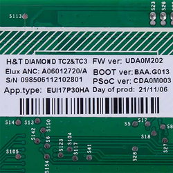 Indication module for washing machine AEG 4055550430 (without firmware)