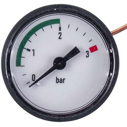 Pressure gauge 0-3 bar for gas boiler Vaillant 101271