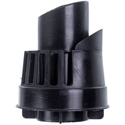 Tip for coaxial flue pipe 100/60 mm (universal) for gas boiler