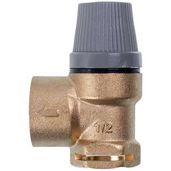 Isolation valve 3 bar 1/2&amp;apos&amp;apos for gas boiler Vaillant Turbo/Atmo Max 190732