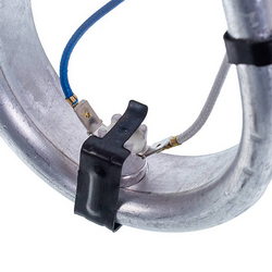 Flow-through heater with thermostat for Electrolux cavo cooker 140203777010