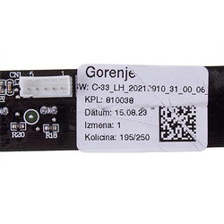 Control board for refrigerator Gorenje 810038