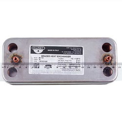 Plate heat exchanger (16 plates) Zilmet for gas boiler Biasi M290 BI1001102