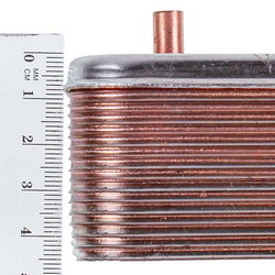 Plate heat exchanger (16 plates) Zilmet for gas boiler 17B2071606