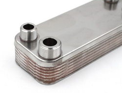 Plate heat exchanger (14 plates) for gas boiler Solly Comfort 4700900002