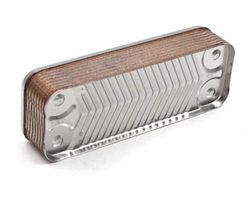 Plate heat exchanger (16 plates) Zilmet for gas boiler Ariston 998483