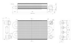 Primary heat exchanger for gas boiler Hermann 23-24 kW