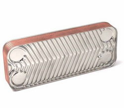 Heat exchanger of plates (??? plates) for a gas boiler 515001740