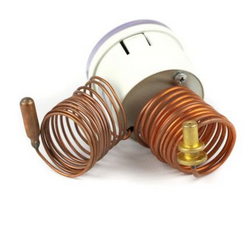 Thermomanometer 0-4 bar 0-120 °C for gas boiler ECA Calora/Confeo