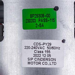 Motor for saw cleaner Gorenje 785634 D=132/84mm H=48/117mm 2300W (with a screw)