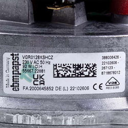 Fan for gas condensing boiler Bosch/Buderus 30-42 kW 8737709295