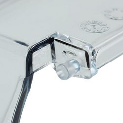 Door cover (upper) for Electrolux refrigerator 2244092157