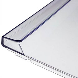 Freezer drawer panel (bottom) Beko 4638280600 405x210mm