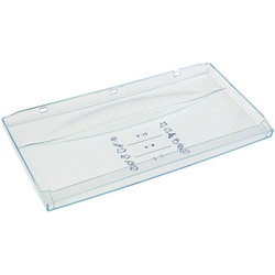 Freezer drawer panel Liebherr 9041804 (top/middle) 365x185mm