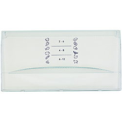 Freezer drawer panel Liebherr 9041804 (top/middle) 365x185mm