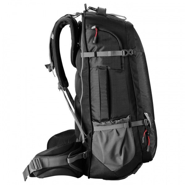 Caribee Magellan 75 RFID Black Travel Backpack