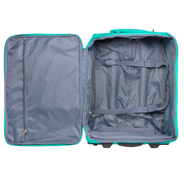 Travel bag on wheels TravelZ Foldable 34 Green