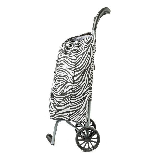 Epic City X Shopper Ergo 40 Zebra Shopping Cart
