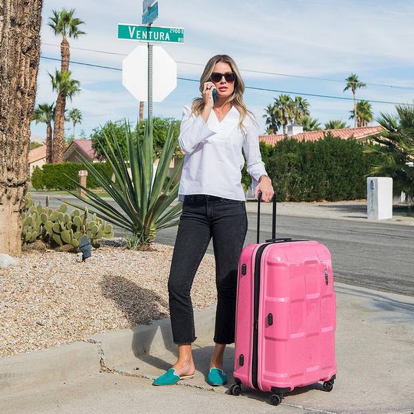 Suitcase Epic Crate EX Solids (L) Strawberry Pink