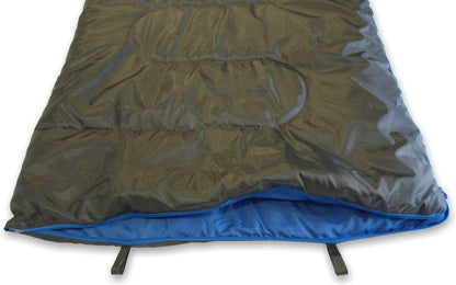 Sleeping bag High Peak Ceduna/+3°C Anthra/Blue Left (20064)