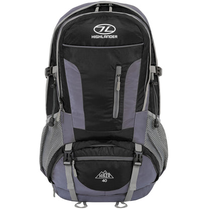 Travel backpack Highlander Hiker 40 Black