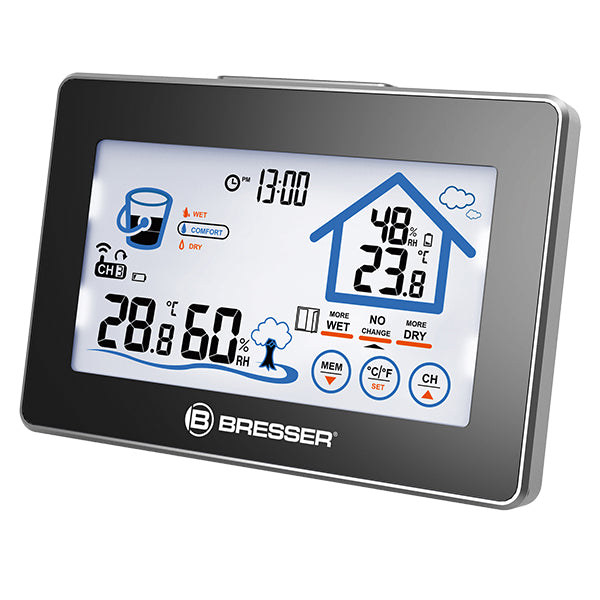 Thermometer-hygrometer Bresser Funk (Touchscreen)