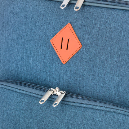 Suitcase TravelZ Hipster (S) Jeans Blue