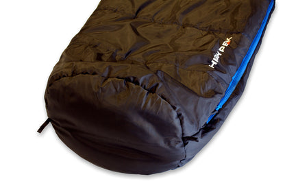 Sleeping bag High Peak TR 300/0°C Anthra/Blue Left (23065)