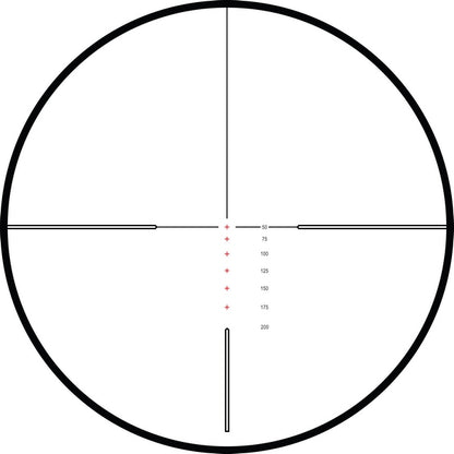 Hawke Vantage IR 4-12x50 Optical Sight (Rimfire .22 LR Subsonic R/G)