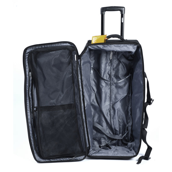 Travel bag on wheels Epic Explorer Gigatrunk 110 Black