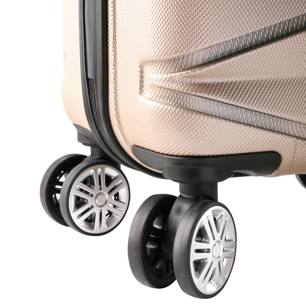 Suitcase TravelZ Diamond (M) Champagne