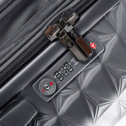 Valise Heys Motif Homme (L) Gunmetal (10095-0063-30)