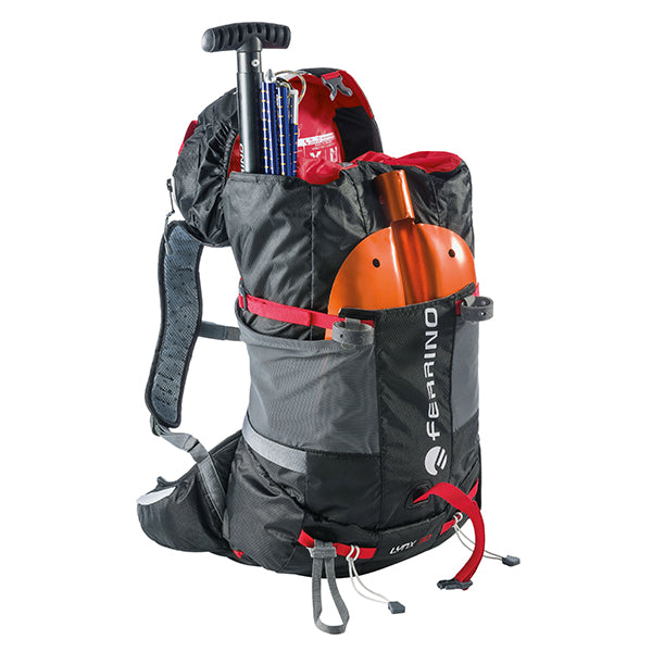 Ferrino Lynx 30 Black/Red Travel Backpack