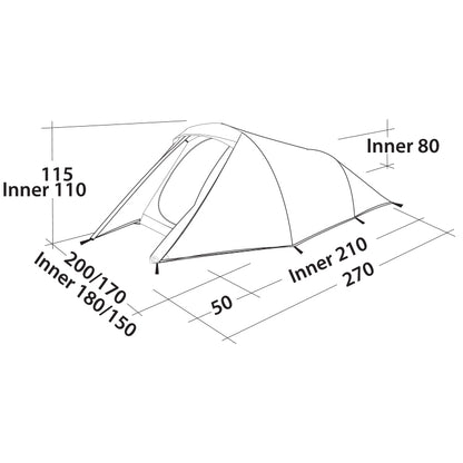 Tent Easy Camp Energy 300 Gold Red (120352)