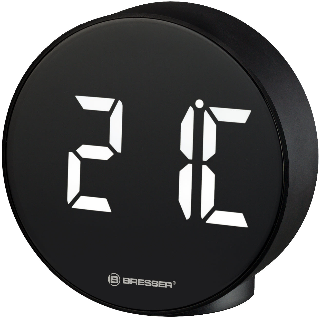 Table clock Bresser MyTime Echo FXR Black (8010071CM3WHI)
