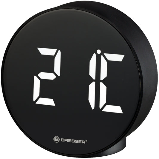 Table clock Bresser MyTime Echo FXR Black (8010071CM3WHI)