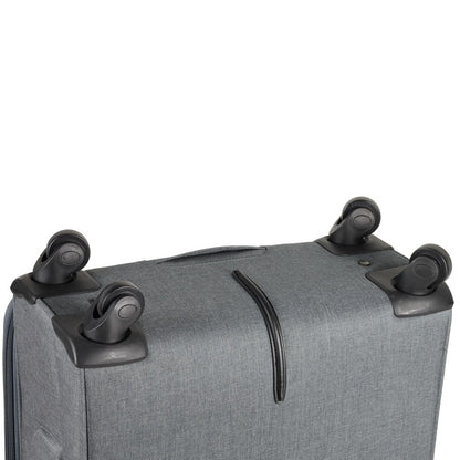 Suitcase Rock MADISON Gray 56cm Cabin Case (TR-0145-GR-S)
