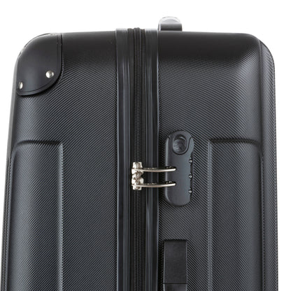 Suitcase TravelZ Light (L) Black