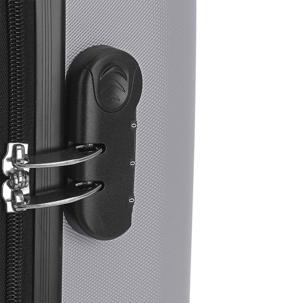 Suitcase Gabol Alabama (L) Silver (121847-022)