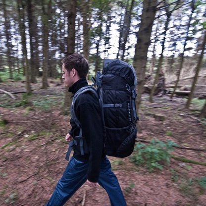 Highlander Discovery 65 Blue Travel Backpack