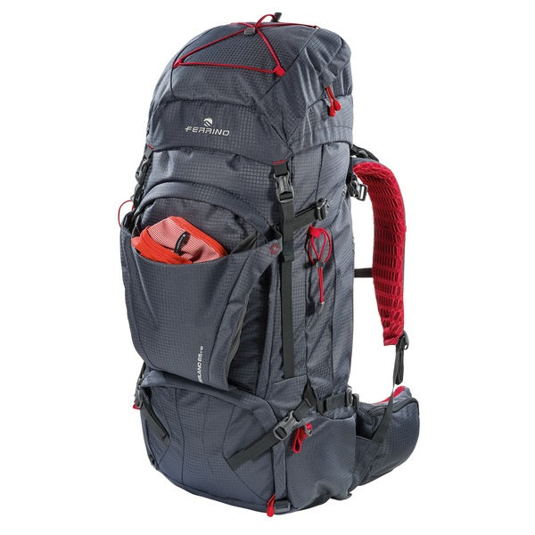 Travel backpack Ferrino Overland 50+10 Dark Gray (75670HCC)