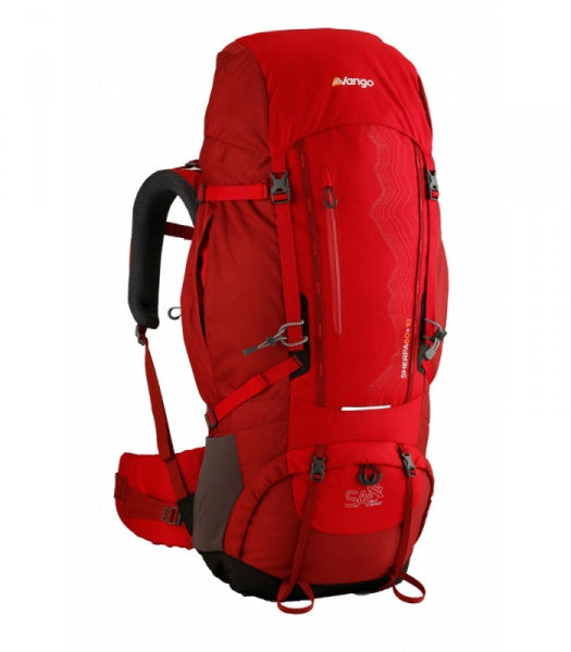 Рюкзак туристический Vango Sherpa 60+10 Lava Red