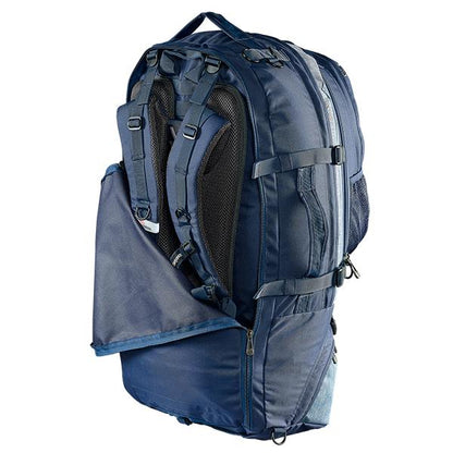 Caribee Jet pack 65 Navy travel backpack