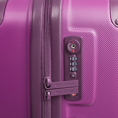 Gabol Balance Suitcase (L) Plum