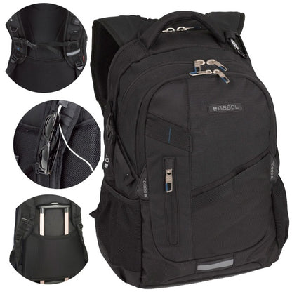 City backpack Gabol Park 31 Black 221469