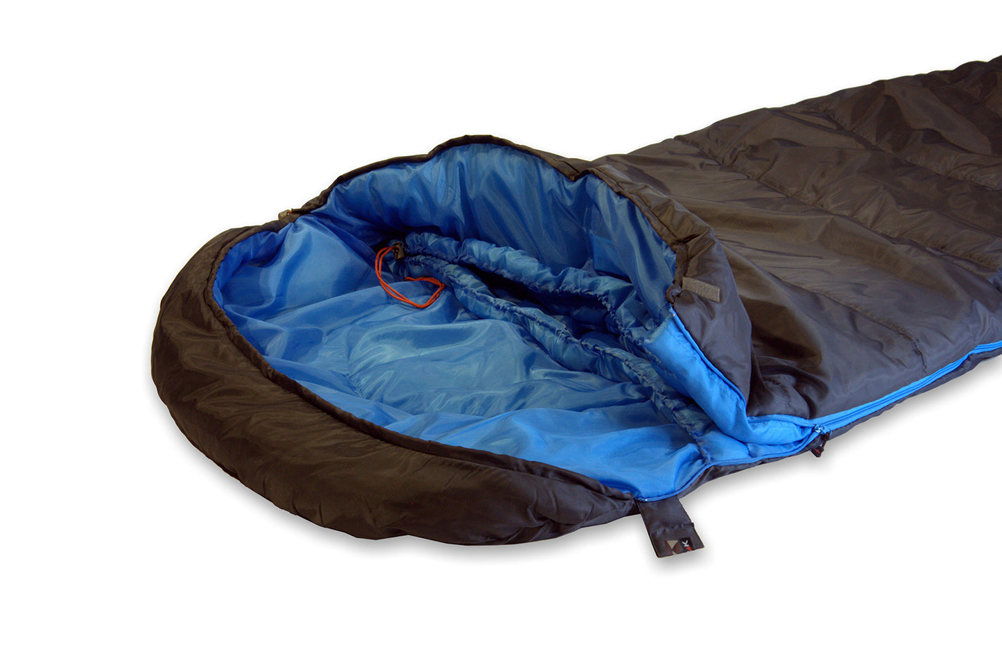 Sleeping bag High Peak TR 300/0°C Anthra/Blue Right (23063)