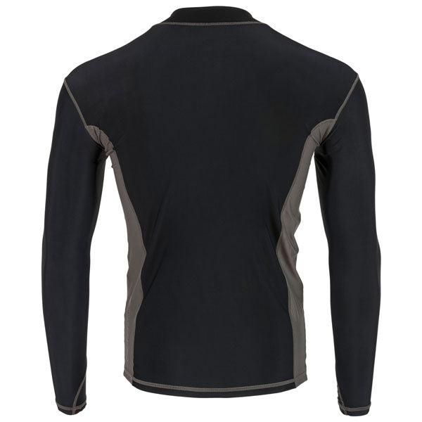 Highlander Pro Comp Mens Long Sleeve Thermal T-Shirt Black/Grey XL