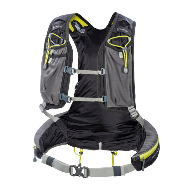 Sports backpack Ferrino X-Track 15 Black/Yellow (75212ECC)