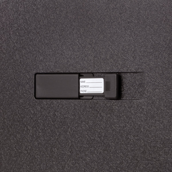 Suitcase TravelZ Big Bars (S) Black