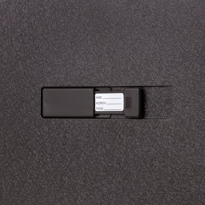 Suitcase TravelZ Big Bars (S) Black